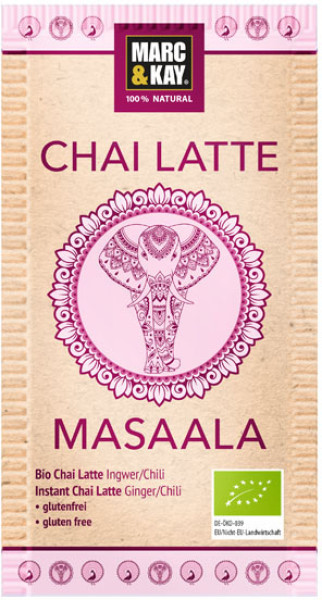 Bio Trinkschokolade Chai Latte Masaala